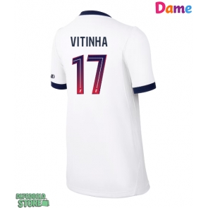 Paris Saint-Germain Vitinha #17 Replika Udebanetrøje Dame 2026-27 Kortærmet